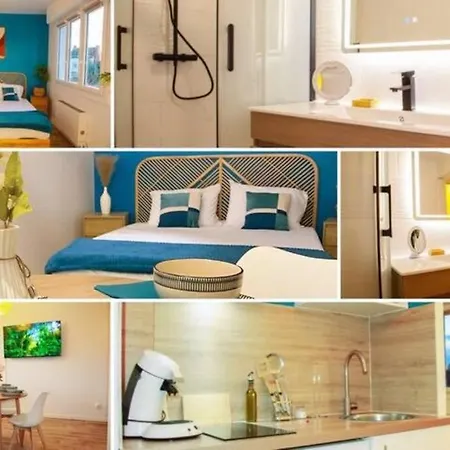 LIVO Azur - Studio Confort - Centre-ville Cambrai Apartment